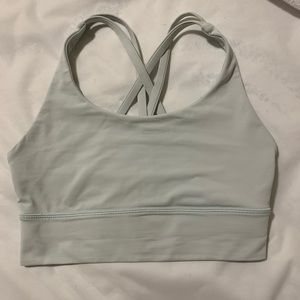 Lululemon energy bra long line, mint green